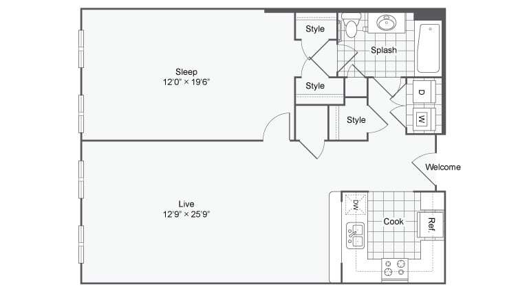 Floor Plan - A110