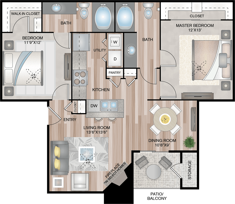 Floor Plan - Colonial