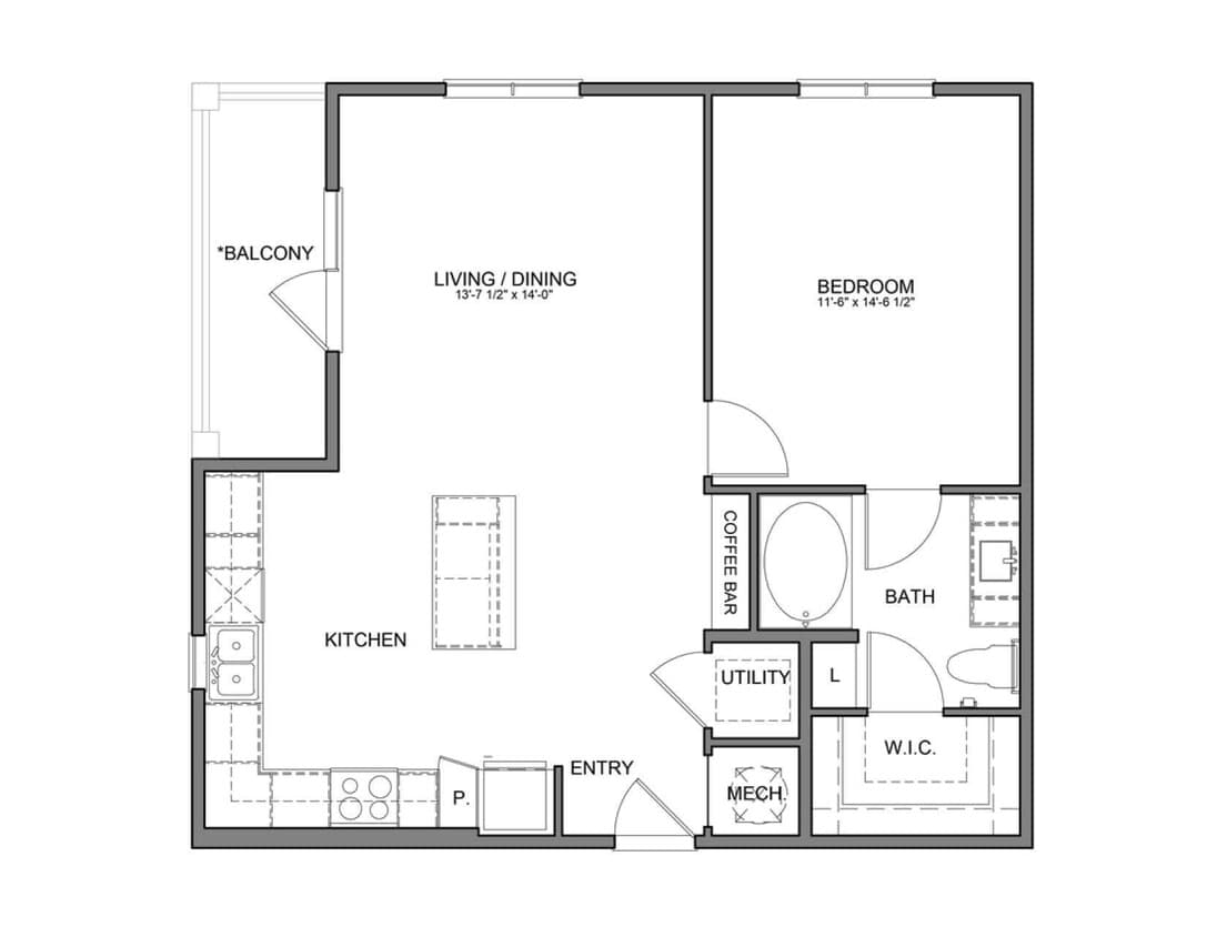 Floor Plan - Stag’s Leap 7A7.11