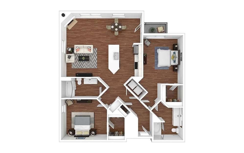 Floor Plan - Sable - Renovated