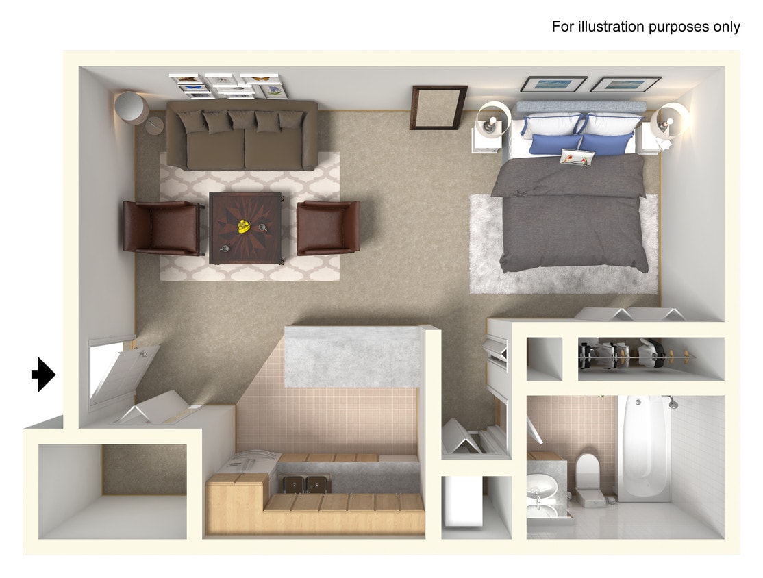 Studio Apartment - Studio