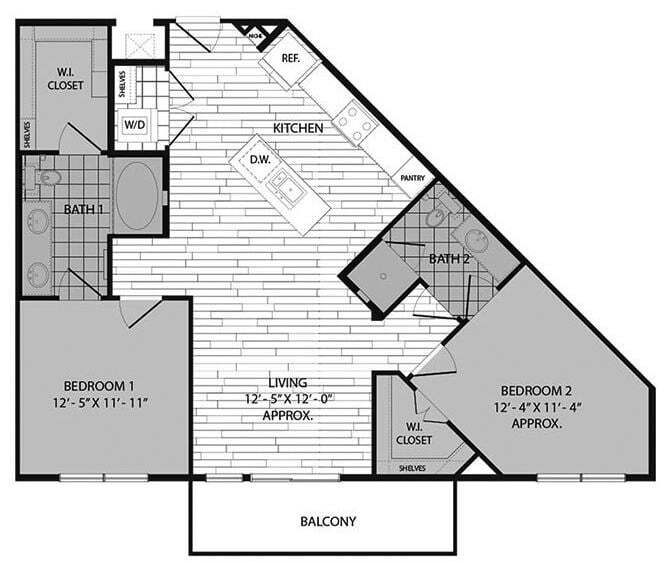Floor Plan - 2B