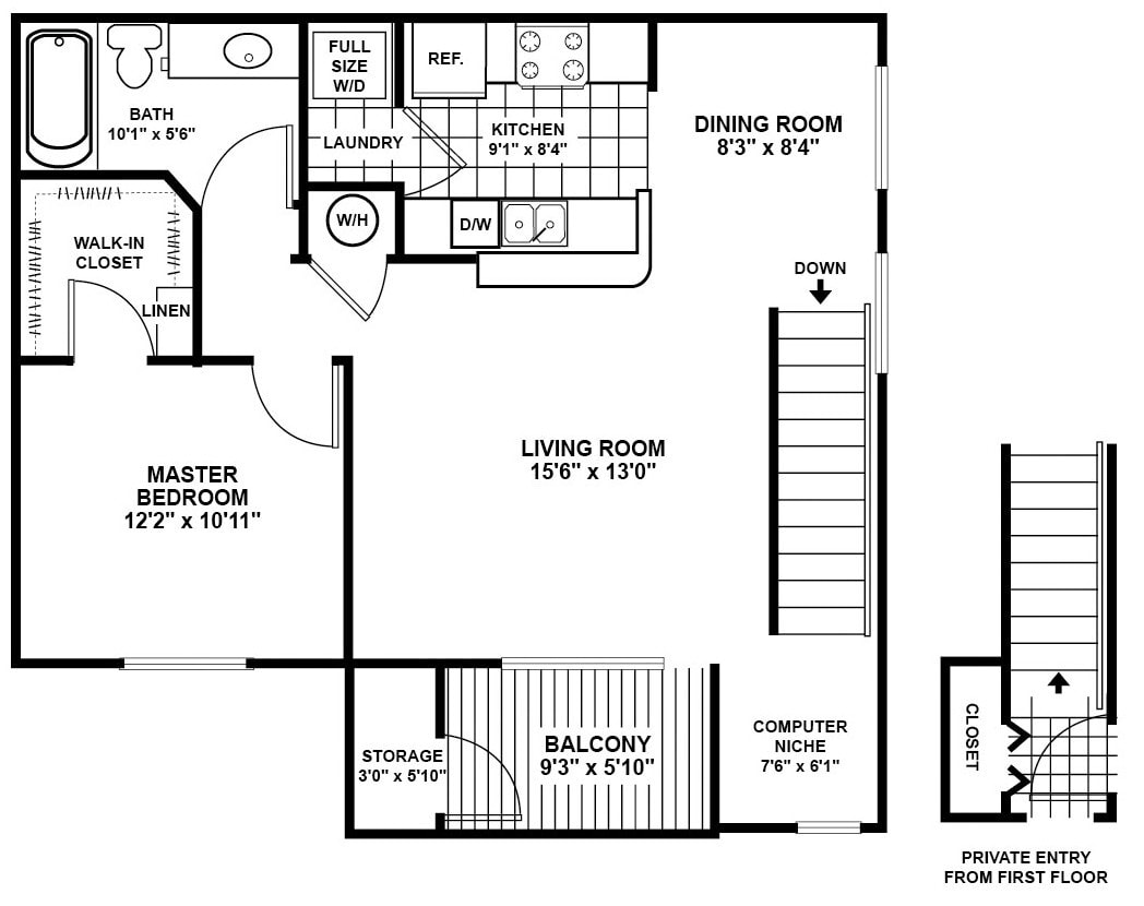 Floor Plan - Pine 2 - Signature