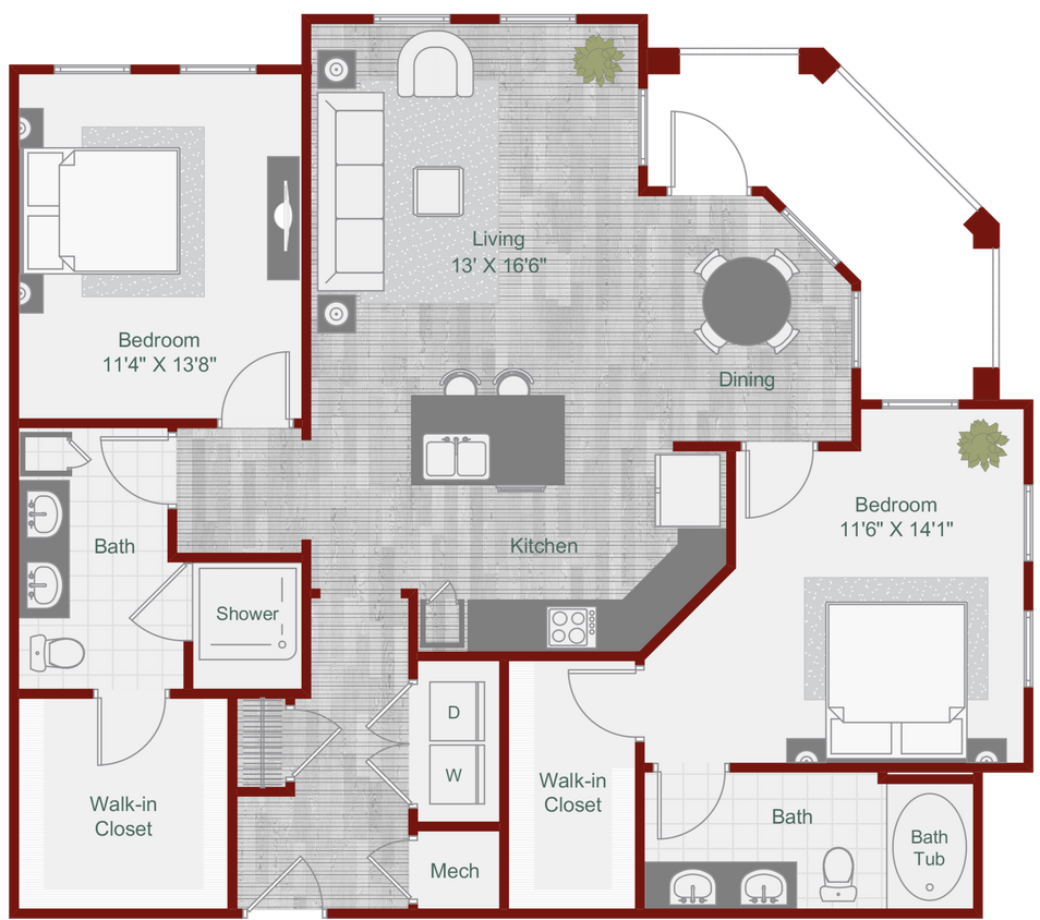 Floor Plan - B3-4