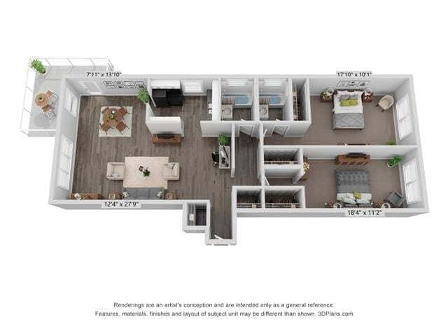 Floor Plan - The McClure