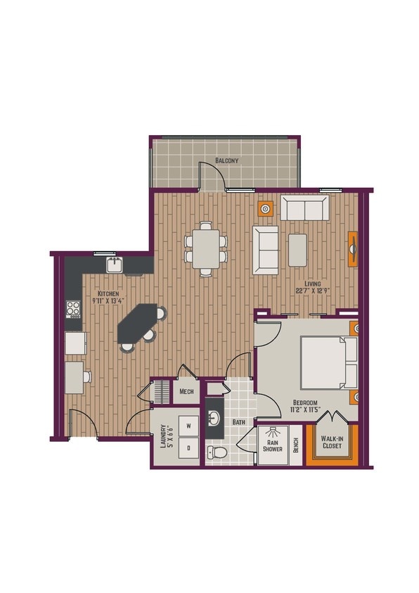 Floor Plan - 1MA