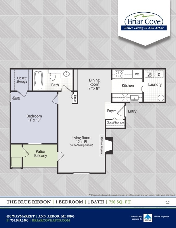 Floor Plan - Blue Ribbon