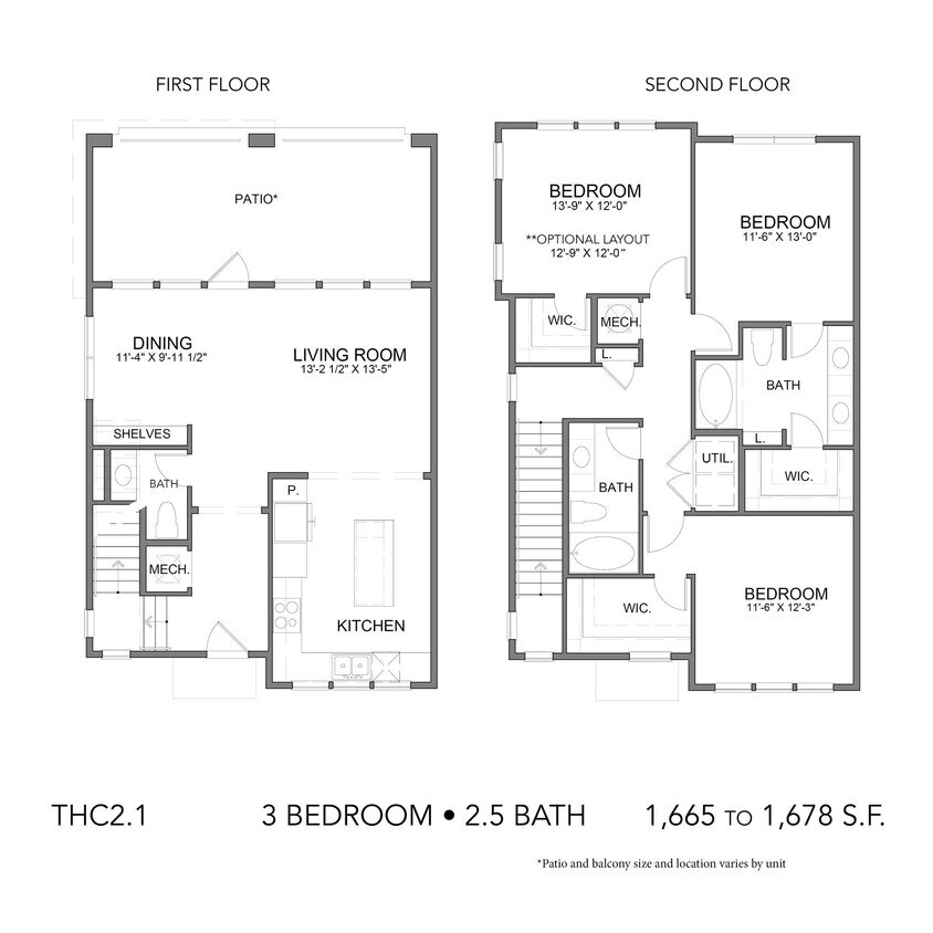 Floor Plan - THC2.1