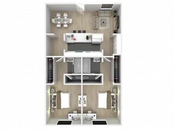 2 bedroom.jpg - 2 Bedroom 2 Bathroom