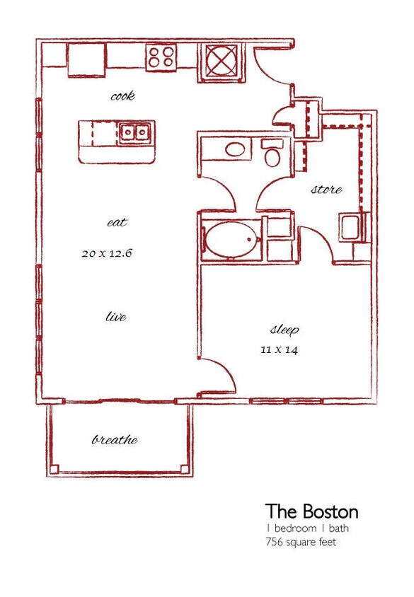 Floor Plan - Boston