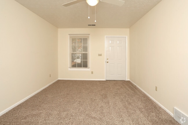 Duplex Ranch Living Room - Condos on Gurley