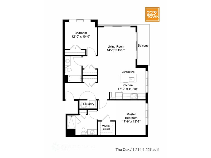 Floor Plan - The Oak