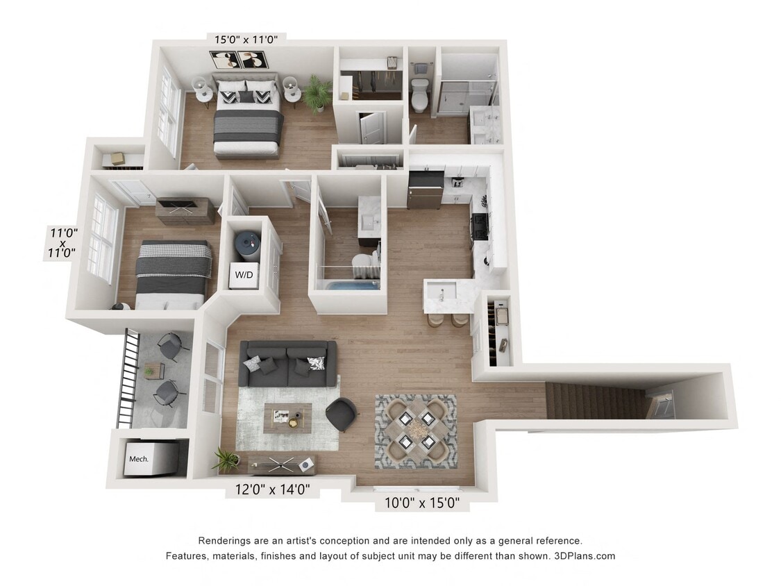 Floor Plan - Willow 1