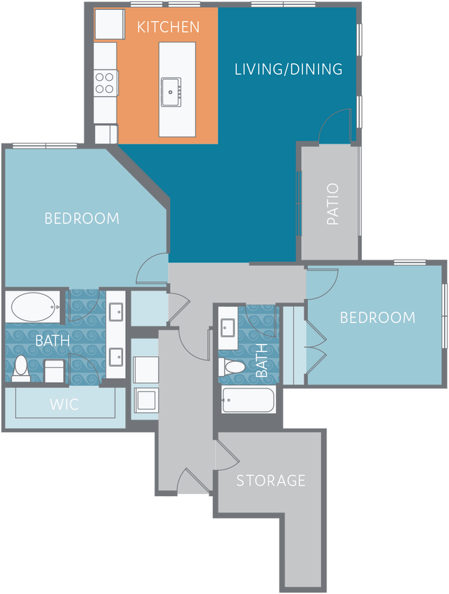 Floor Plan - B1L-BHG