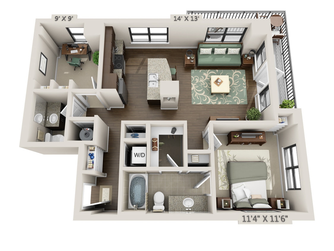 Floor Plan - Soar (A1.5A)