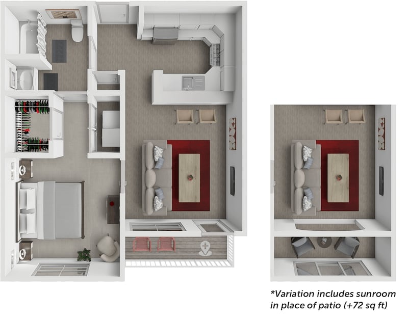 Floor Plan - The Tuscan