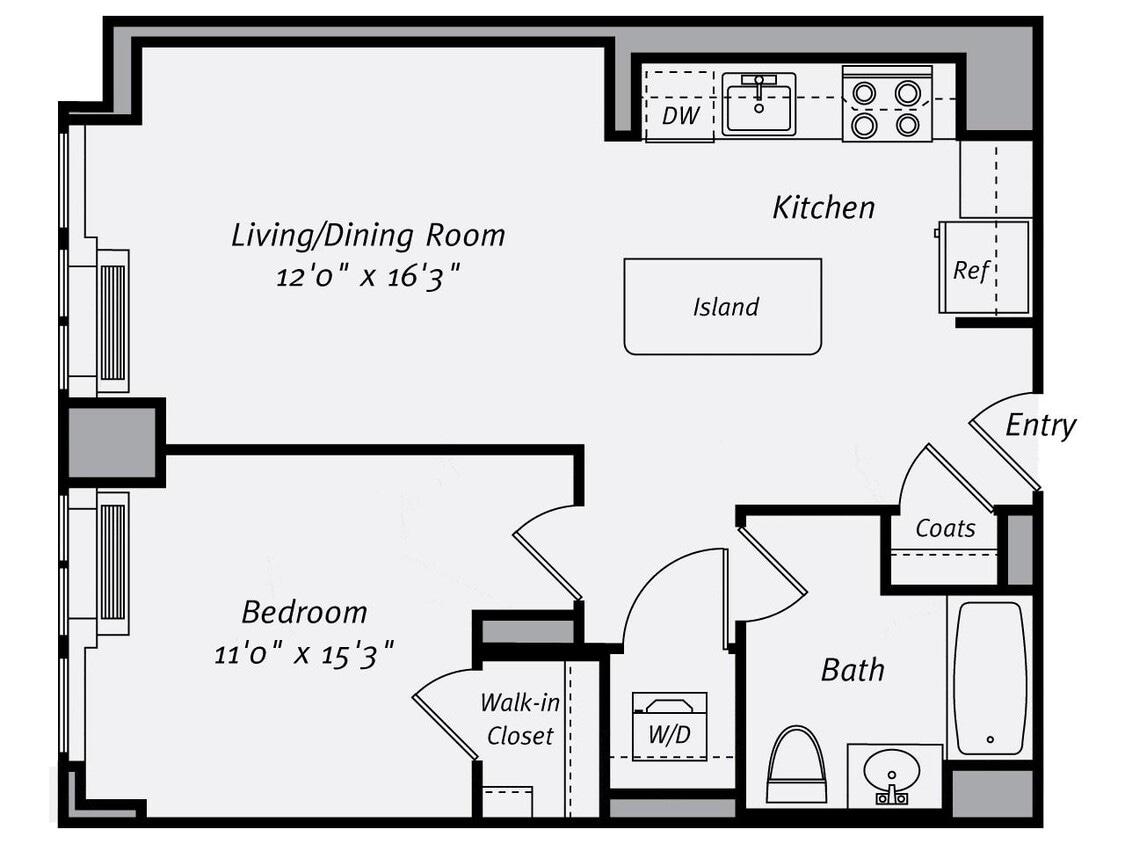 Floor Plan - The Acadia