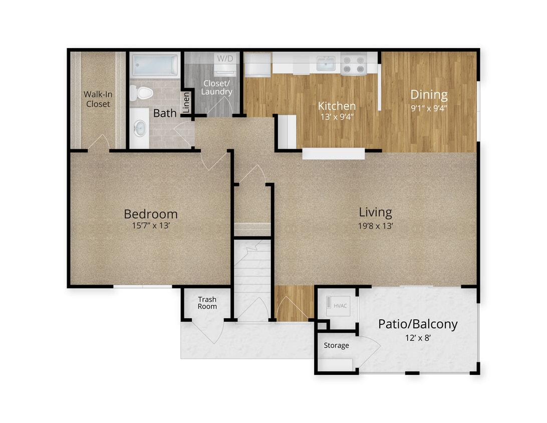 Barcelona I - 1 Bedroom/1 Bath - 1 Bed x 1 Bath - Barcelona I