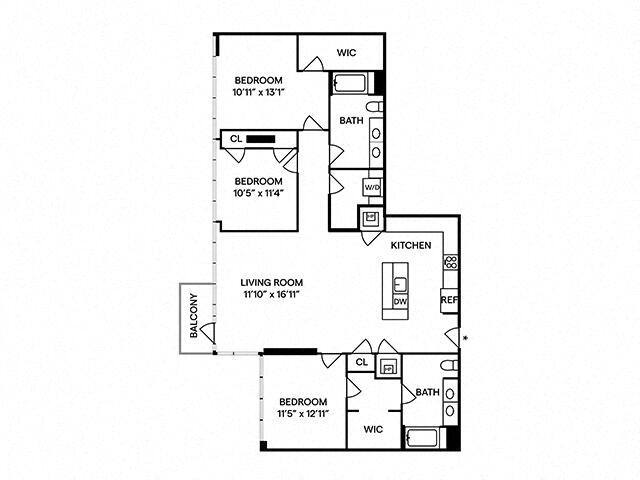 Floor Plan - C4 - Penthouse 732