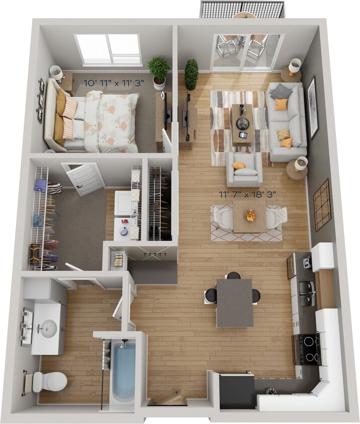 Floor Plan - Jade (1A)