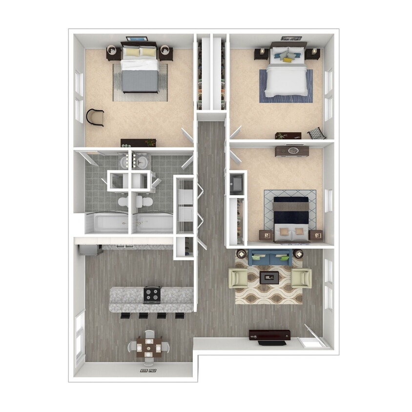 Floor Plan - 3X2