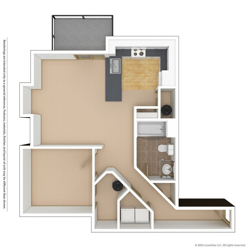 Floor Plan - 1x1l