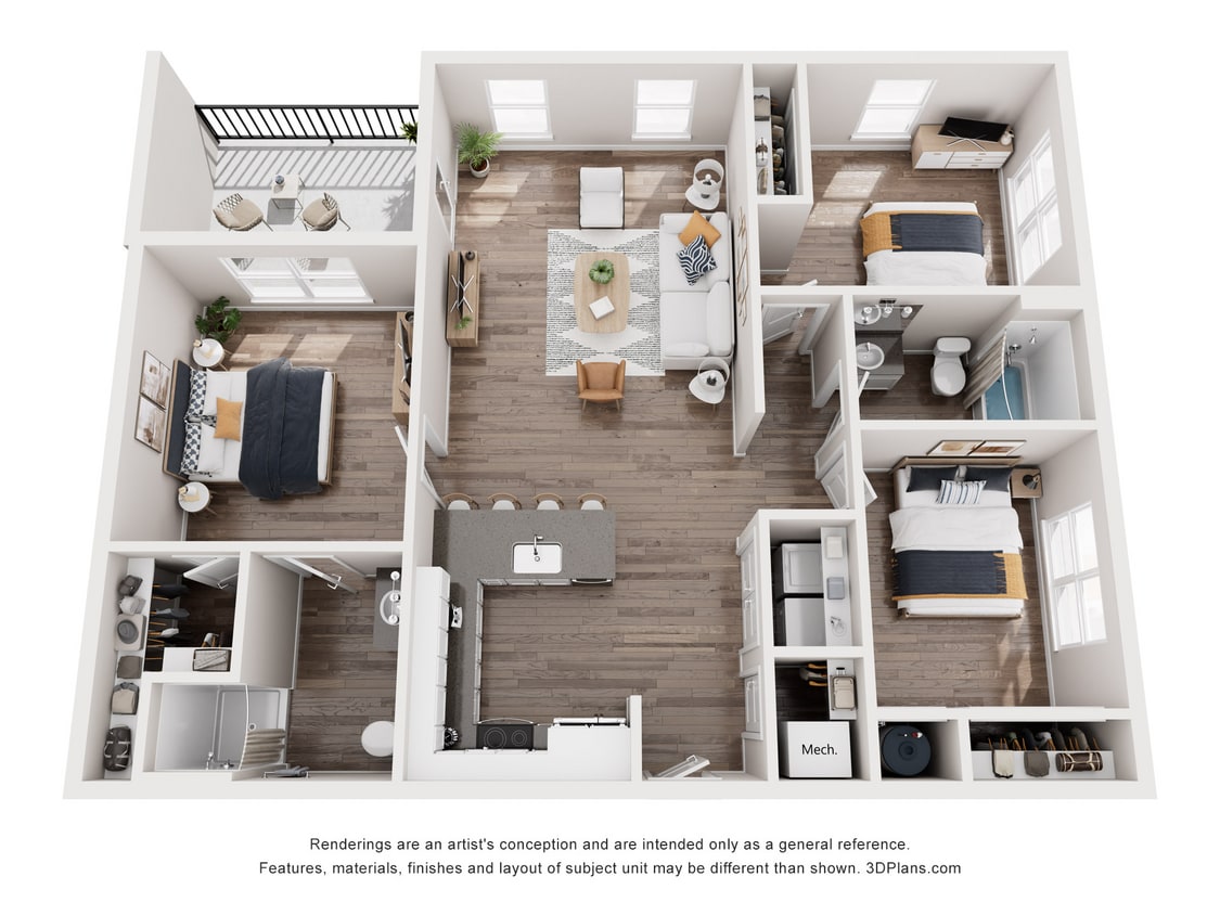 Floor Plan - Summit (3x2)