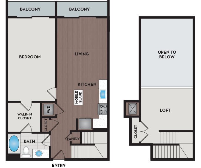 Floor Plan - A1 Loft to A9 Loft