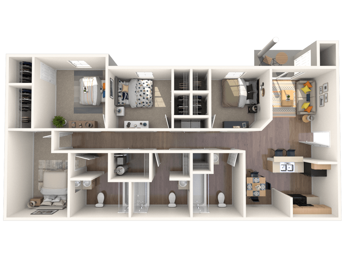 Floor Plan - 4 Bedroom
