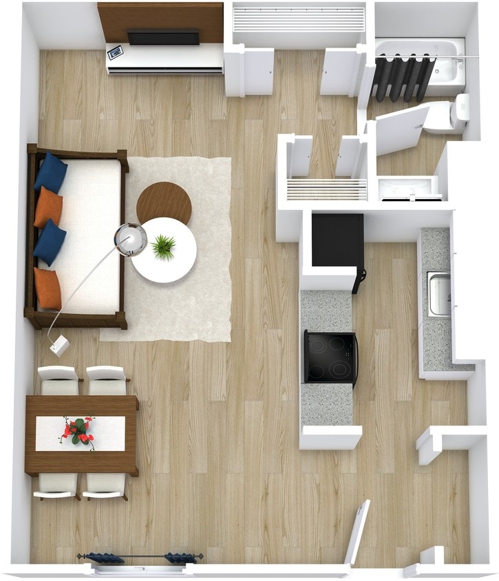 Floor Plan - Studio