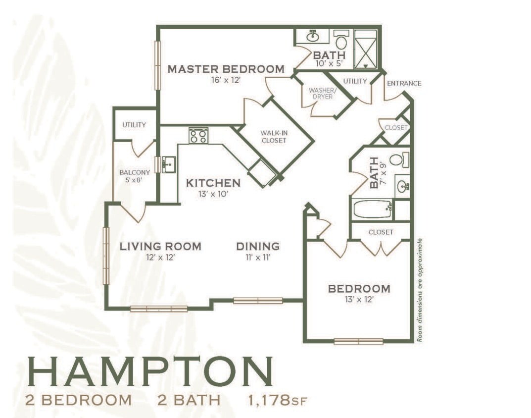 Floor Plan - Hampton