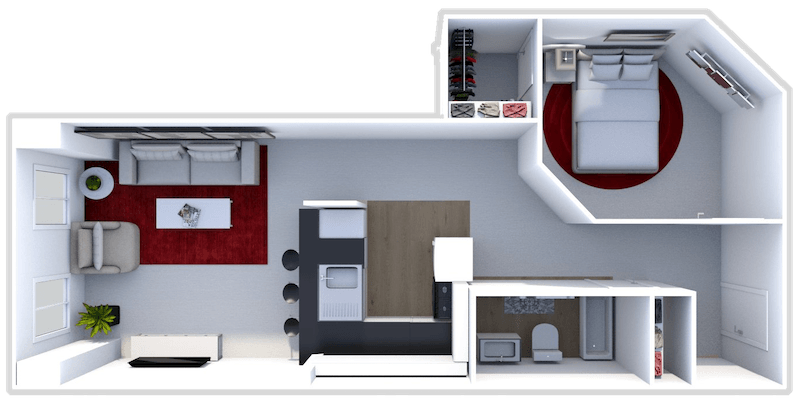 Floor Plan - The Delaware