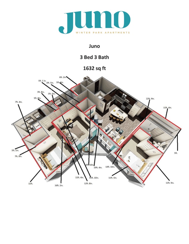 Floor Plan - Juno