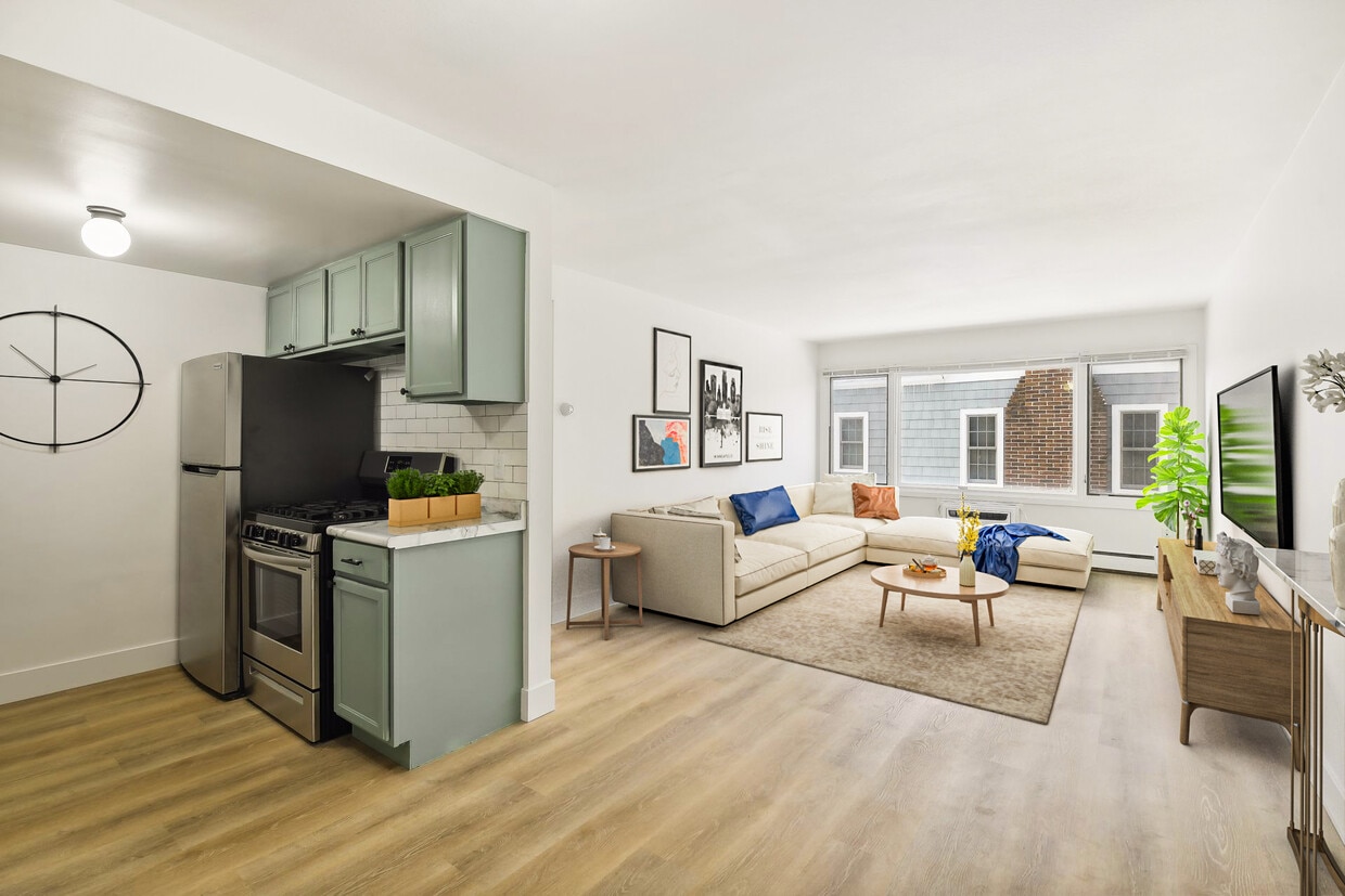 Floor Plan - 1 BR, 1 BA