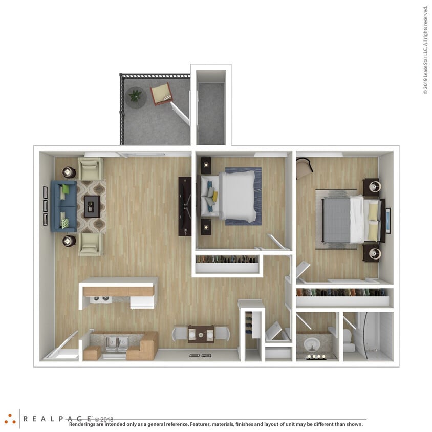 Floor Plan - 2x2VTB