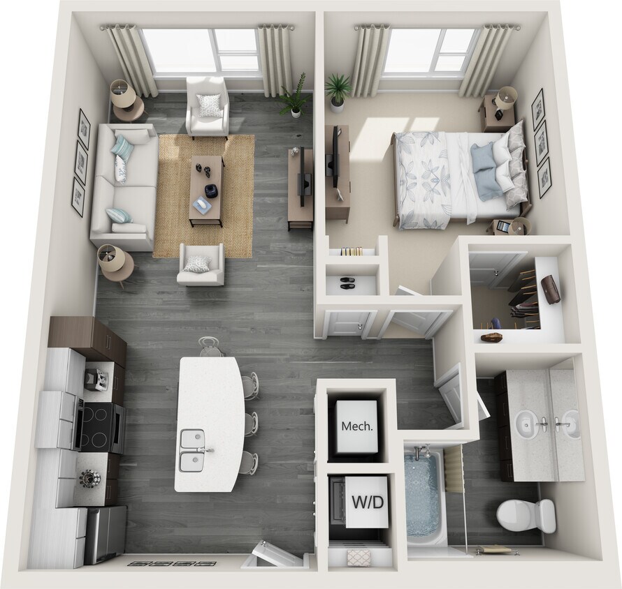 Floor Plan - Asscher