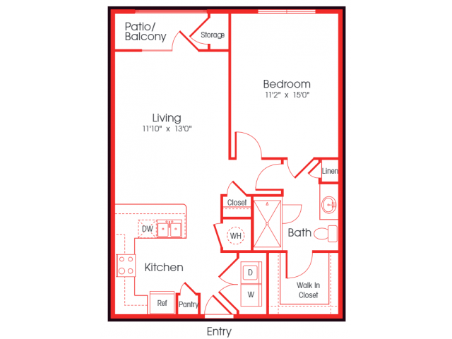 Floor Plan - A1B - Ruth