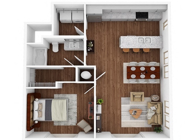 Floor Plan - The Daily