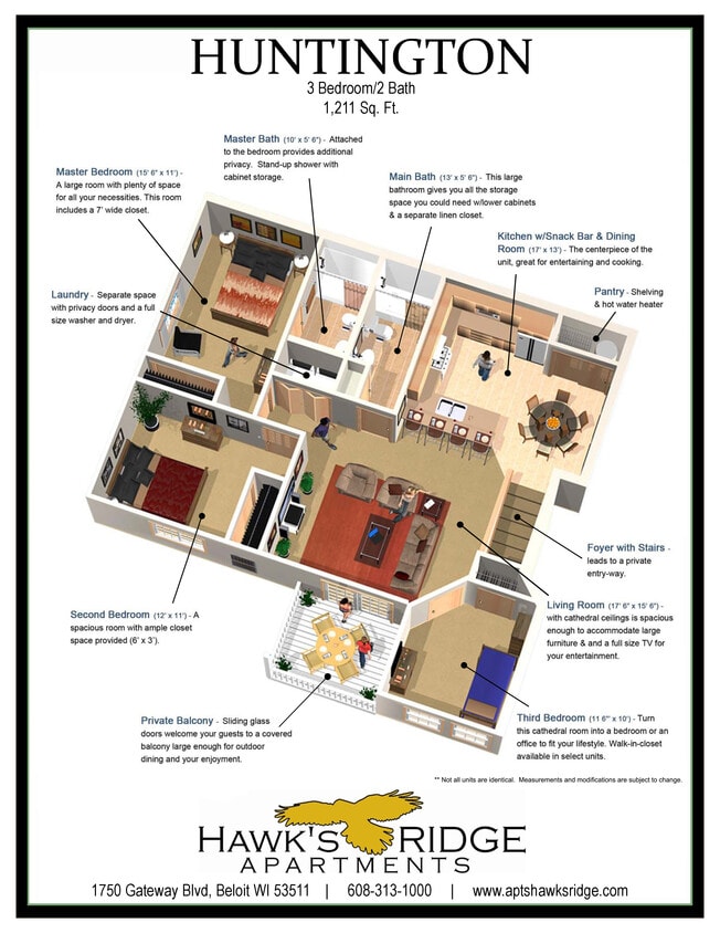Floor Plan - Huntington
