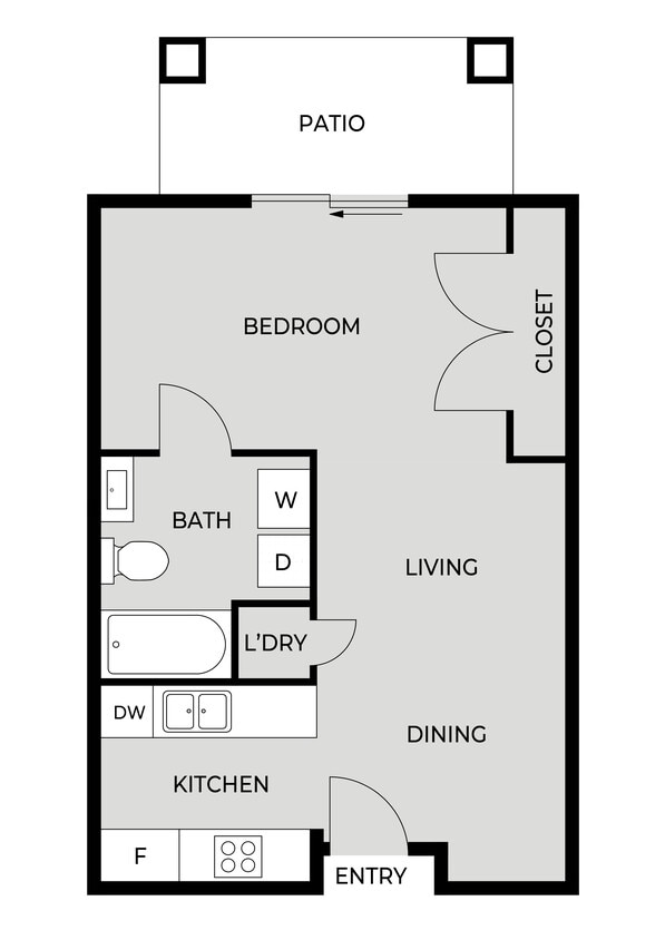 Floor Plan - Studio A