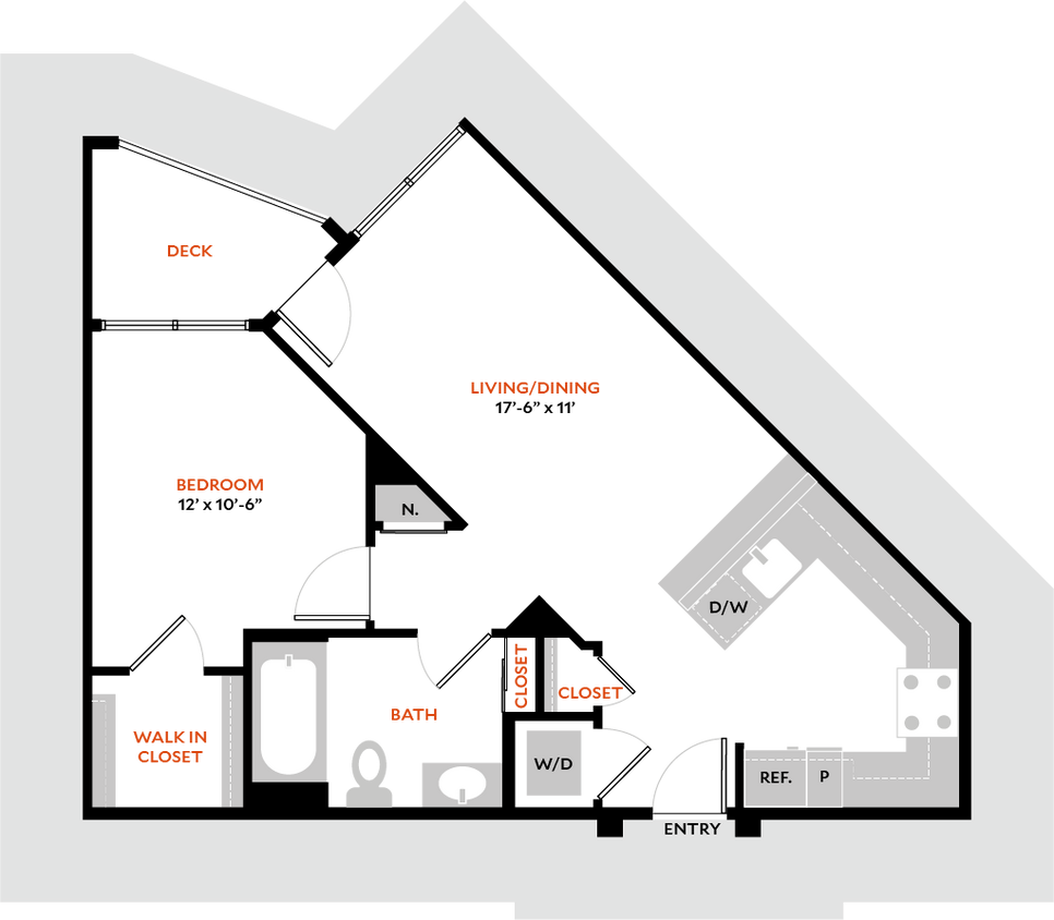 Floor Plan - Plan 1B