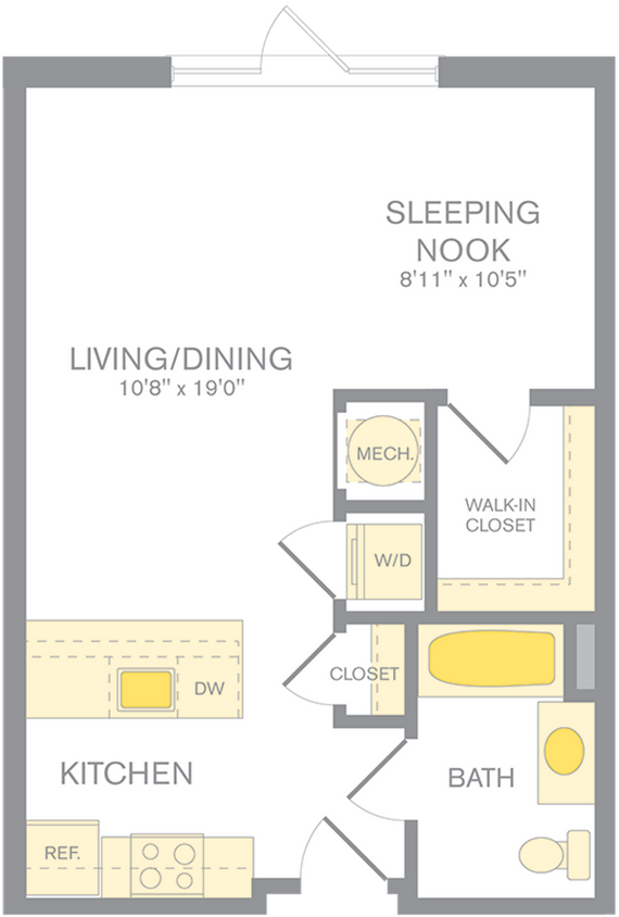Floor Plan - The Langly