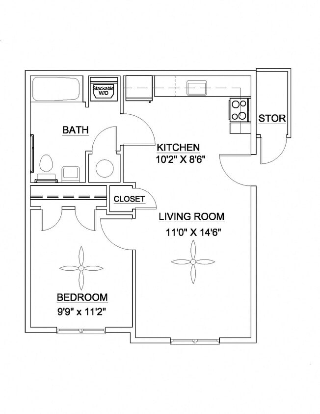 Floor Plan - The Brightleaf GWII 535