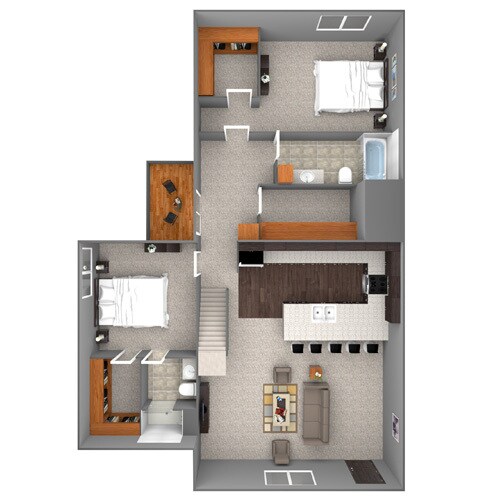 Floor Plan - Lennon Villa