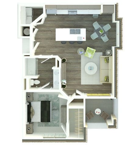 Floor Plan - The Palmetto