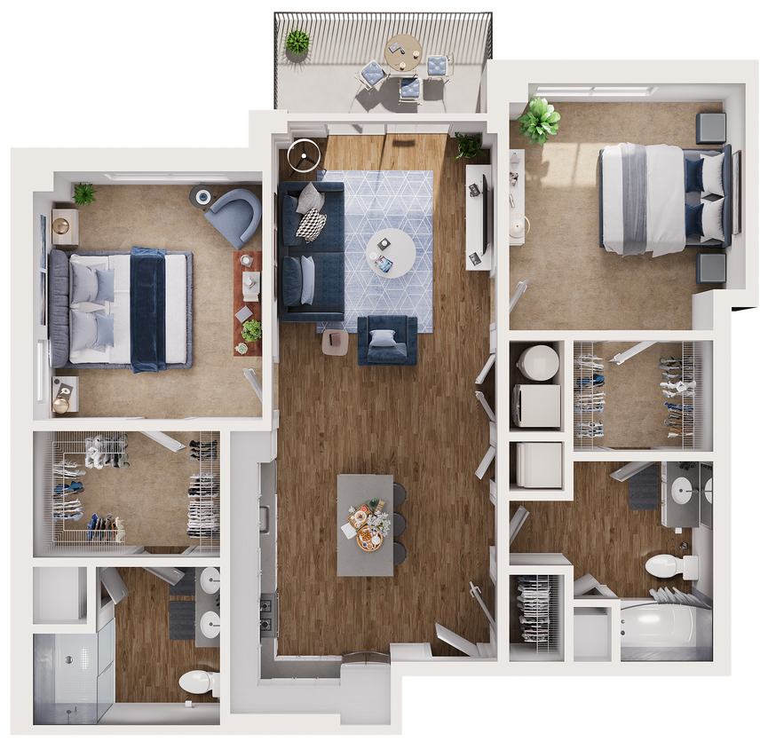 Floor Plan - Hydrangea