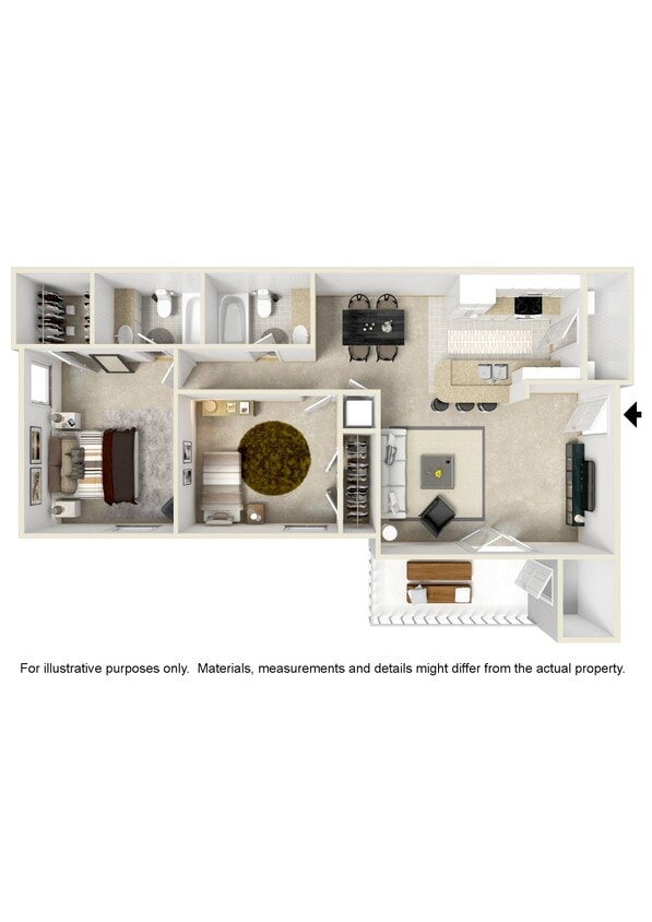 Floor Plan - Driftwood