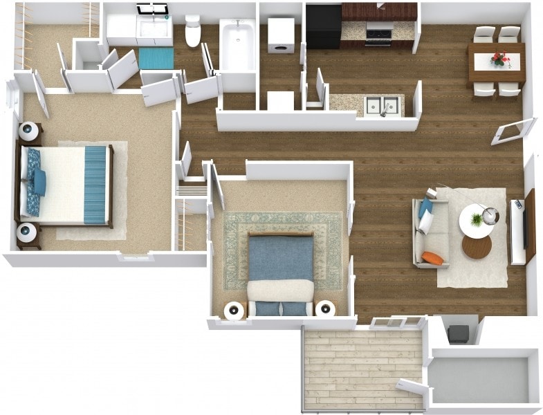 Floor Plan - Cottonwood