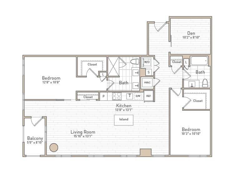 Floor Plan - B26D - Rise