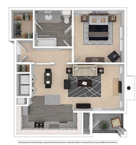 Floor Plan - A1D Garone